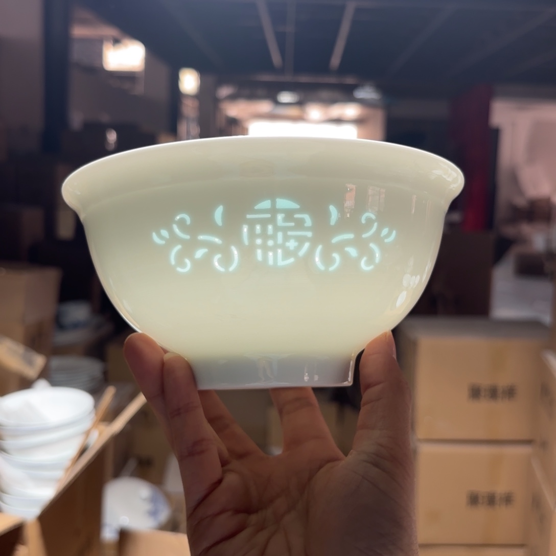 玉瓷景德镇陶瓷两只青色好的