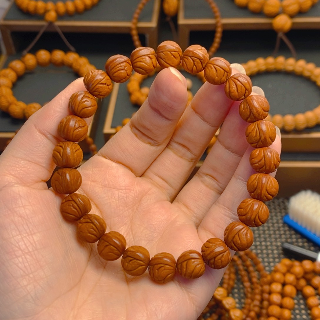 吃***豆桃核吊坠秦岭森林10