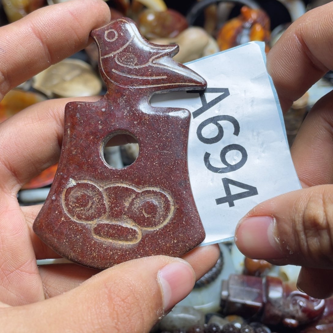 和田玉（糖玉）挂件未镶嵌