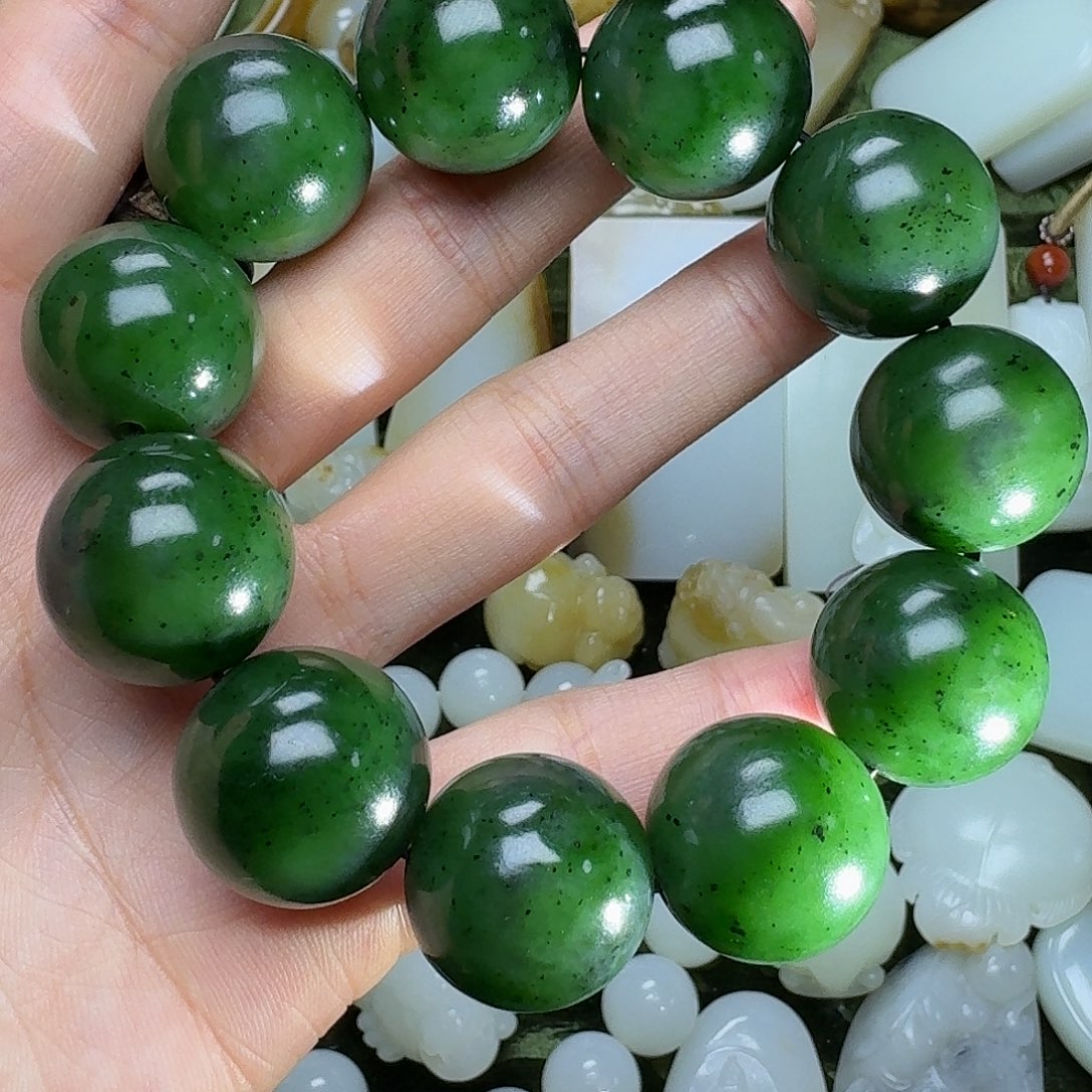 和田玉手链未镶嵌