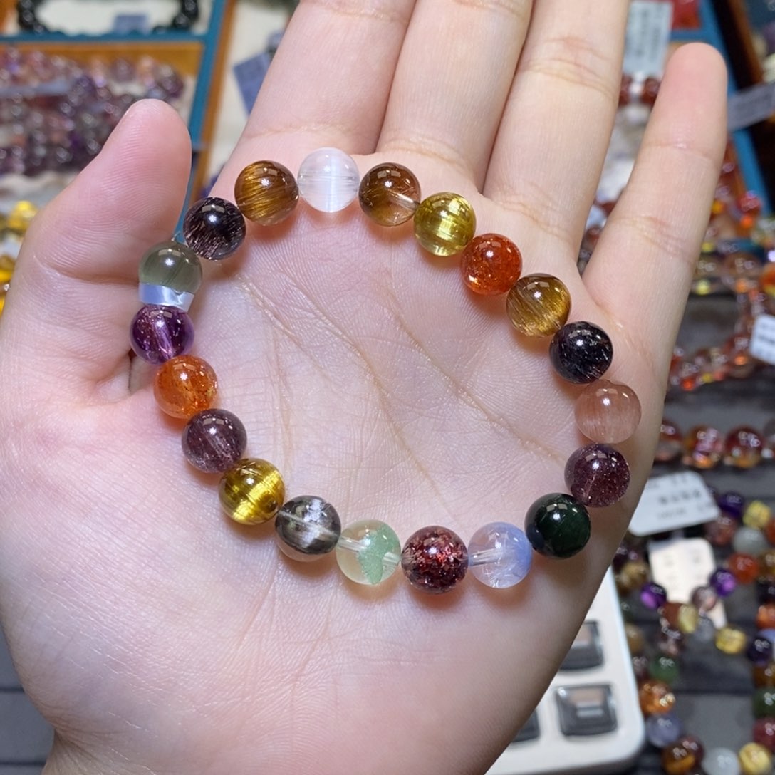 水晶手链未镶嵌手串