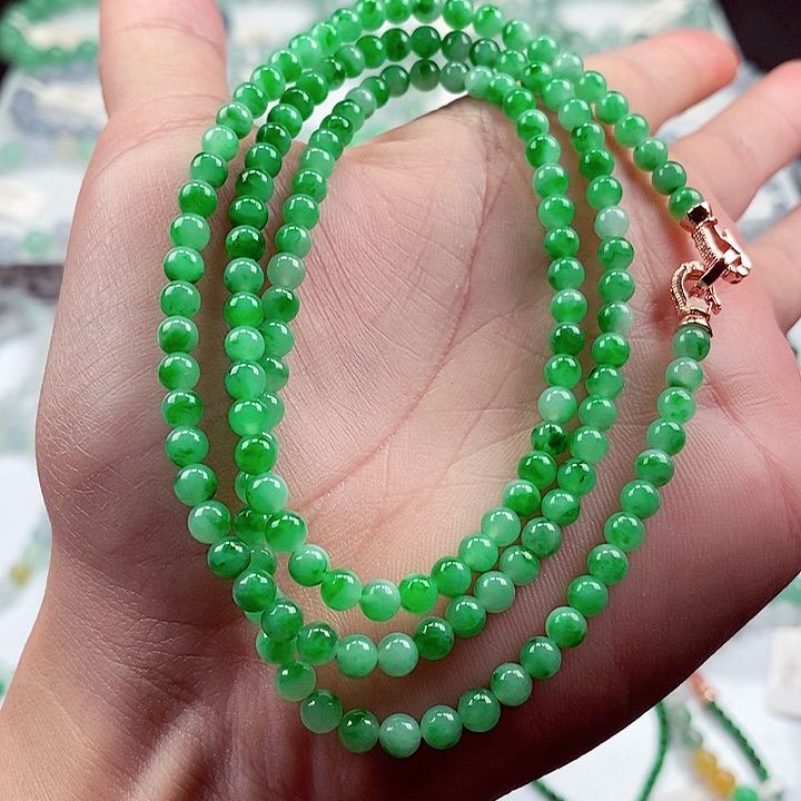 翡翠手链未镶嵌卡4.5