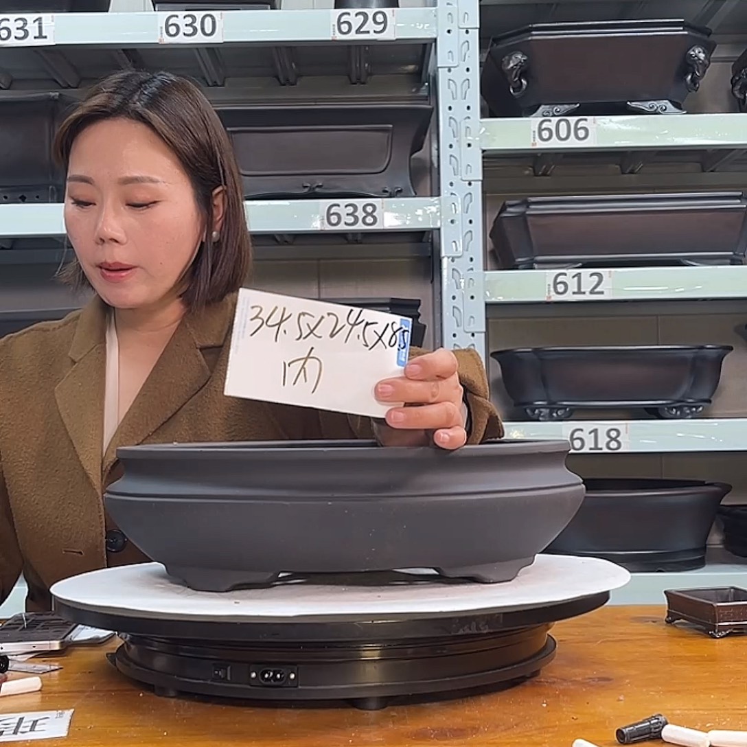 紫砂花盆宜兴紫砂20号