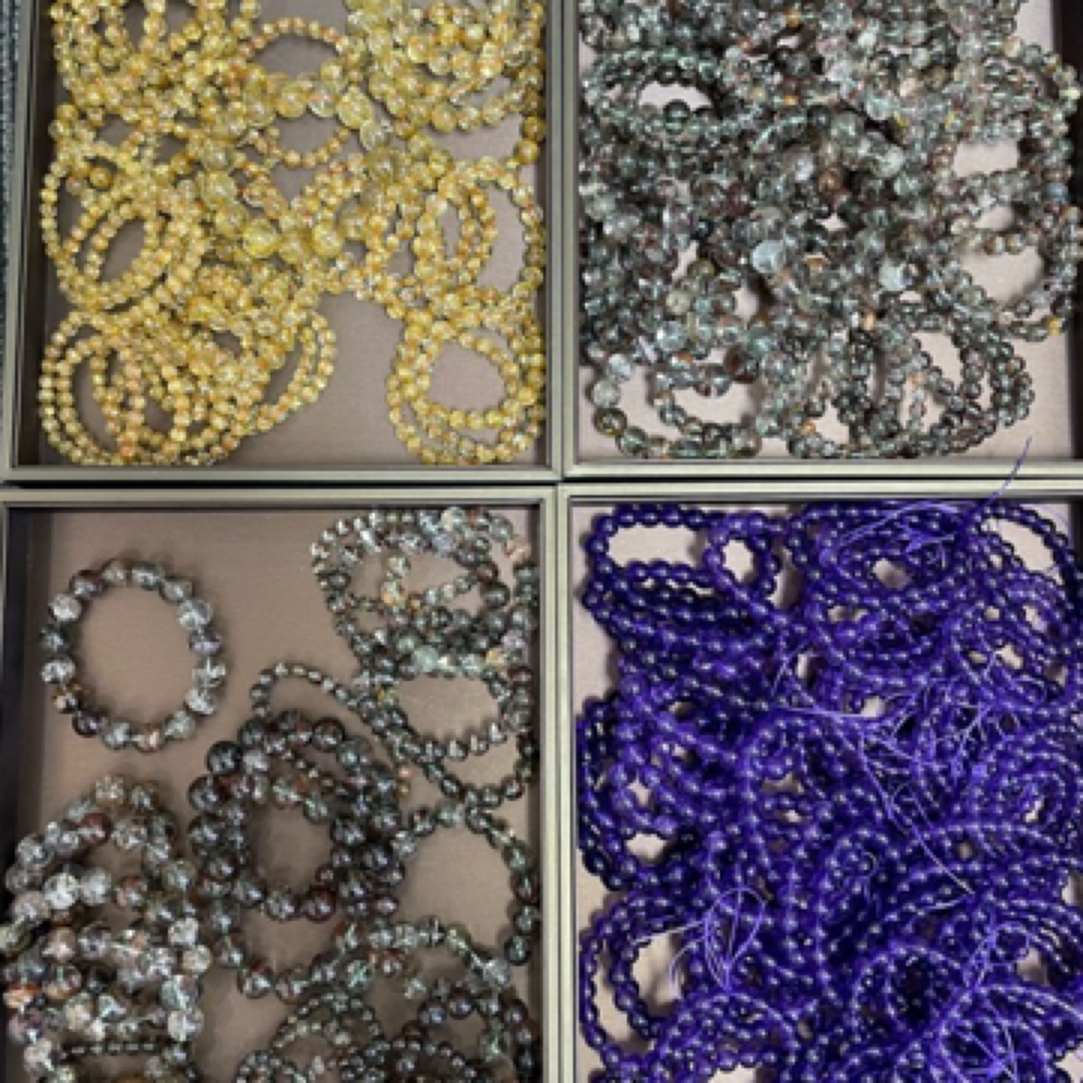 天然水晶手串 尺寸可选 多样性发其一