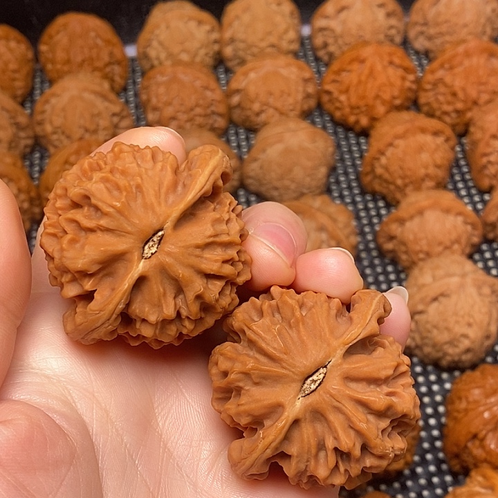 文玩核桃把件C****樂龙鳞46