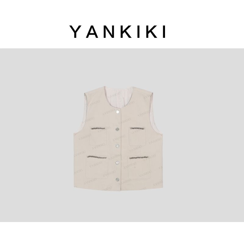 工装香香马甲 YANKIKI 2025夏季款NEW 