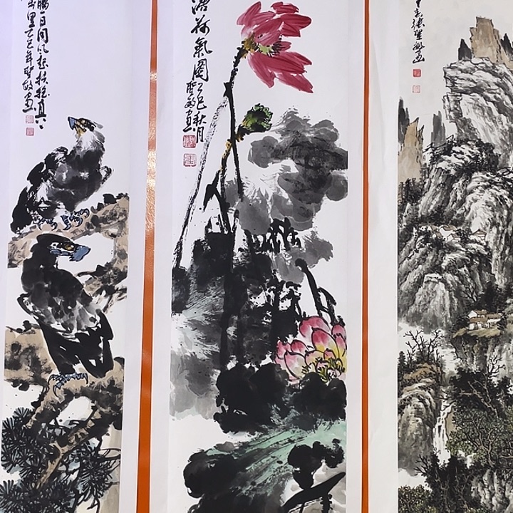 国画张圣敏先生纯手绘作品