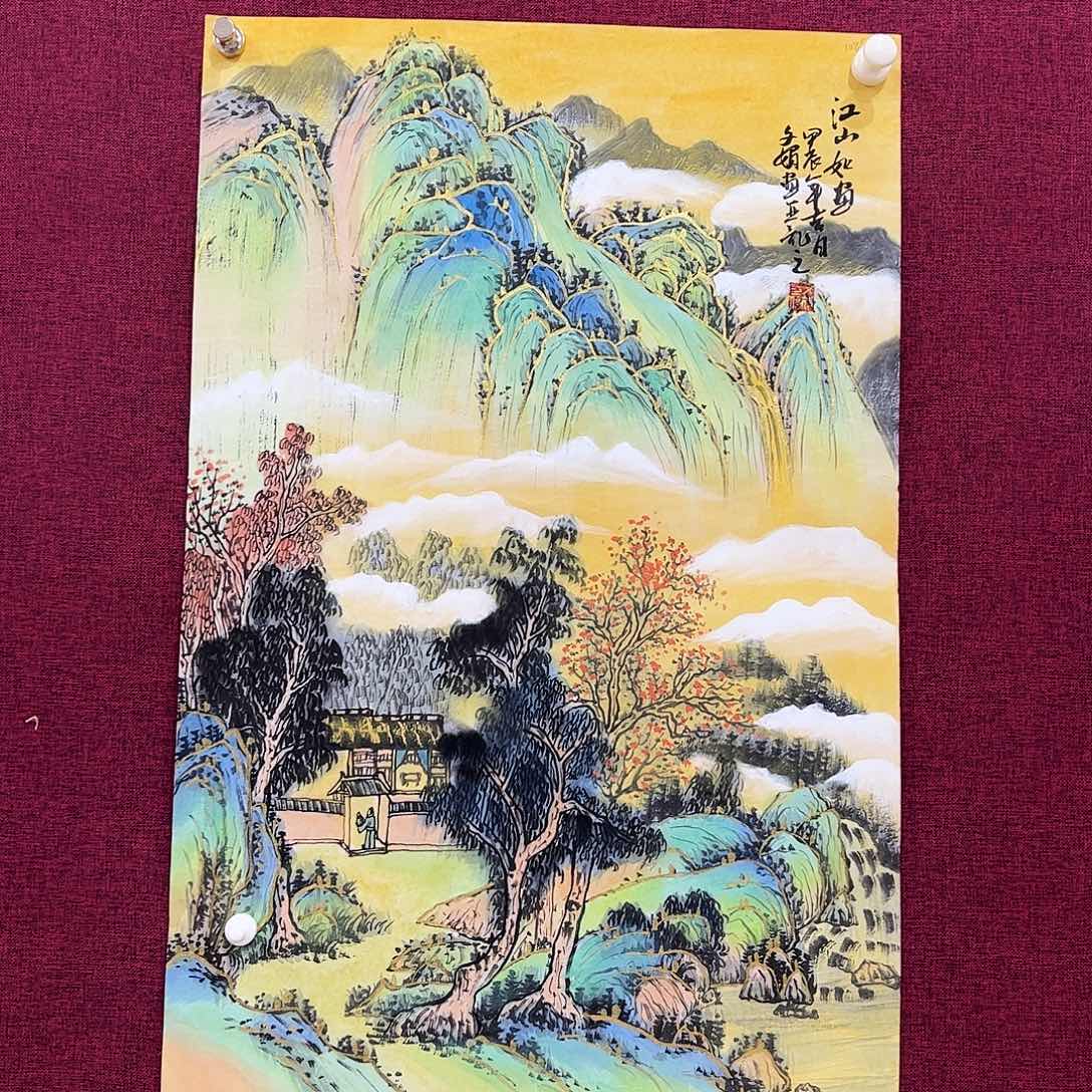 国画国画作品欣赏