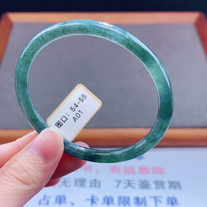翡翠未镶嵌手镯翡翠手镯62