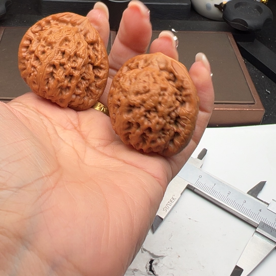 文玩核桃把件金公子43