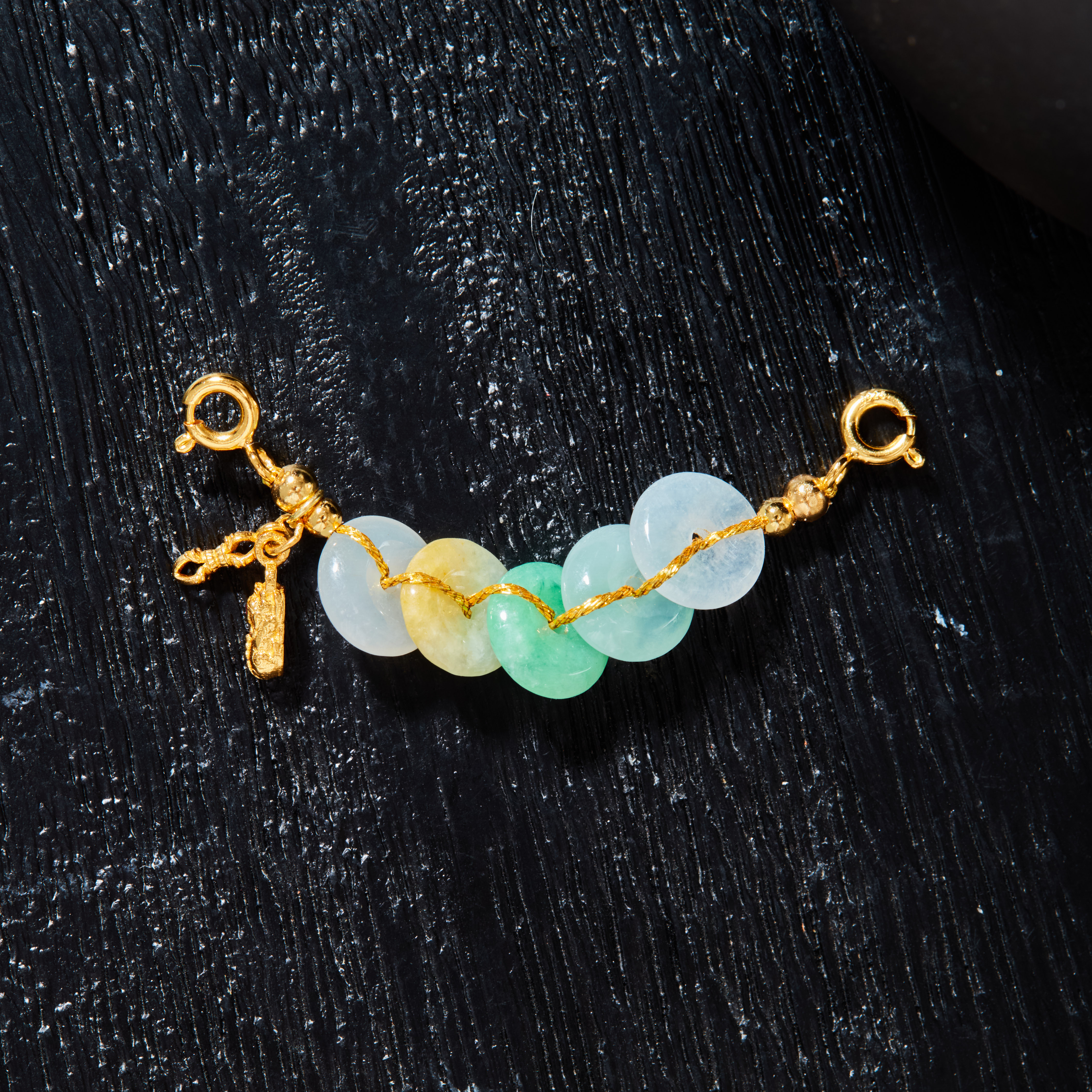 【云上雅岚】长青丨C29029-s925翡翠吊坠-9mm-多样性发一件