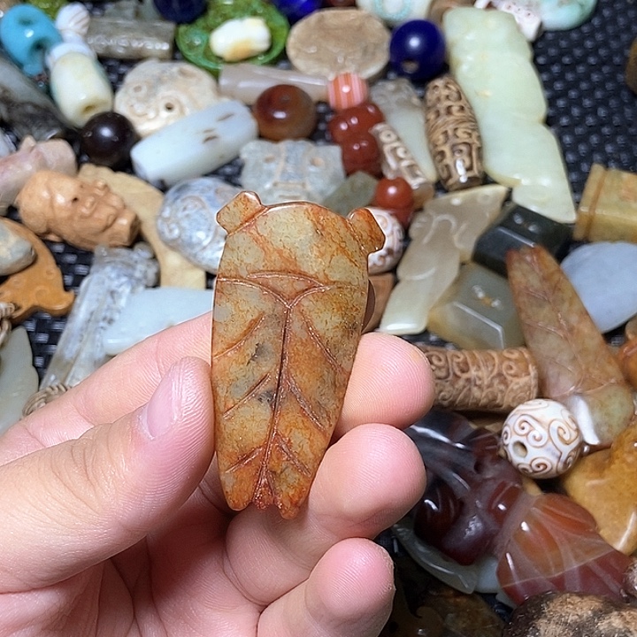 和田玉未镶嵌颈饰105