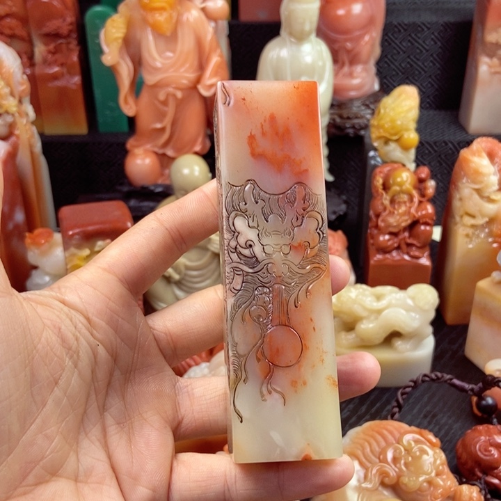 寿山石文**可八方来财……………………