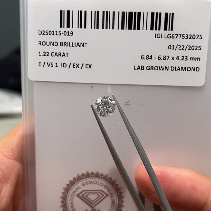 实验室培育钻石裸石未镶嵌