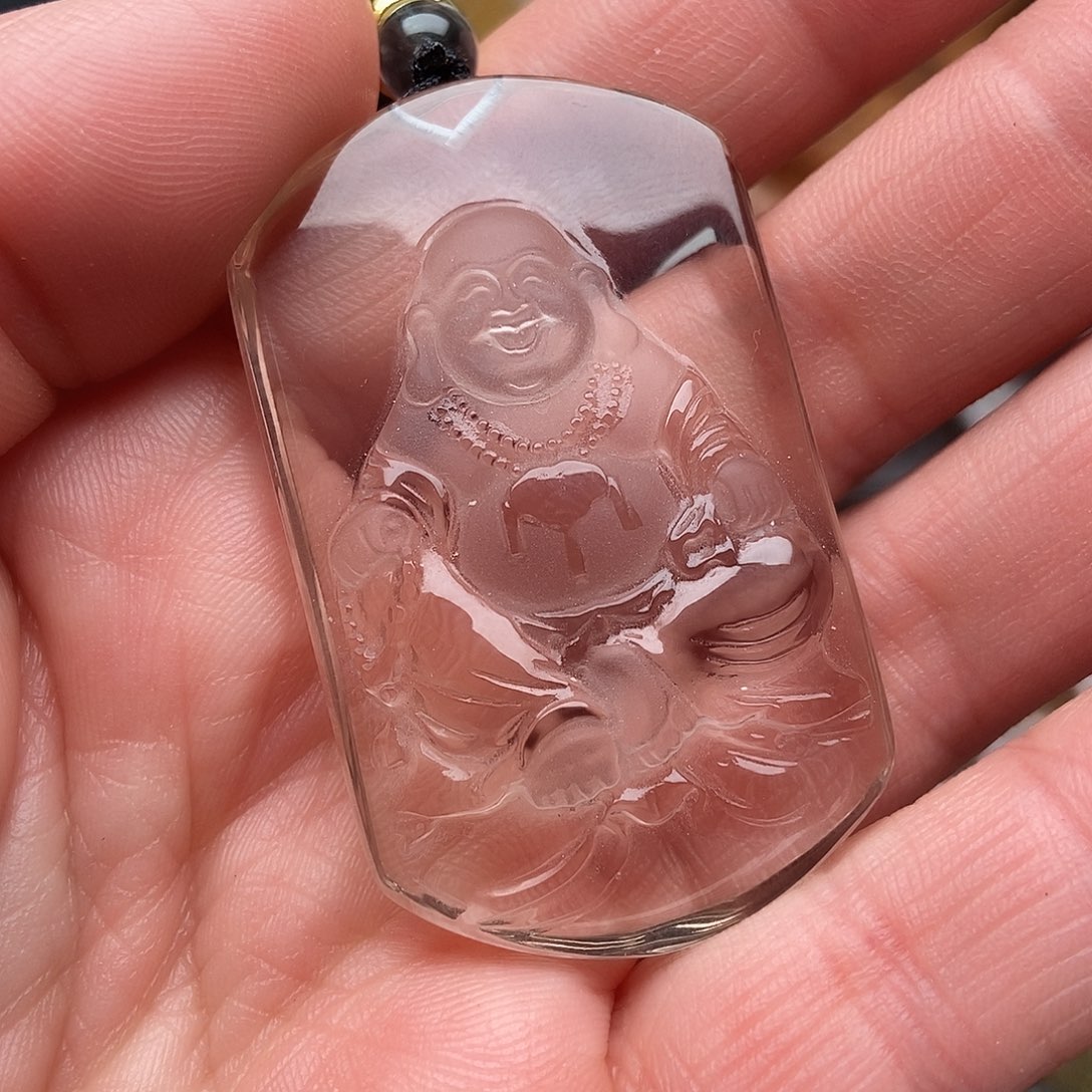 水晶天然水晶吊坠未镶嵌