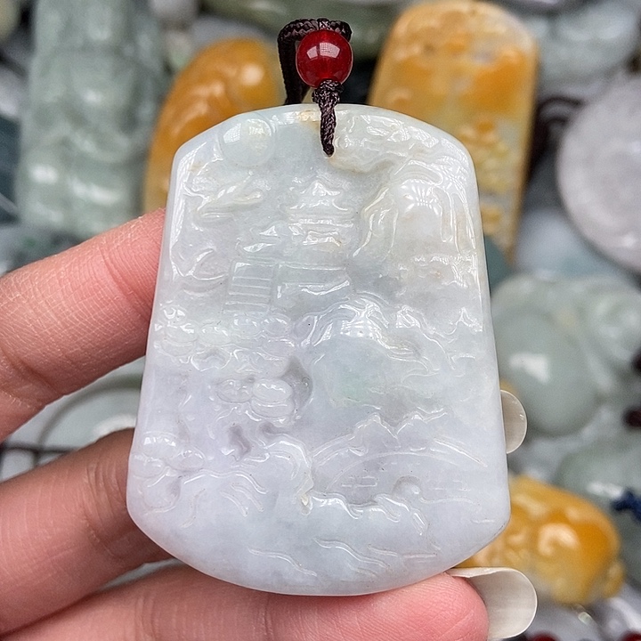 颈饰未镶嵌翡翠翡翠