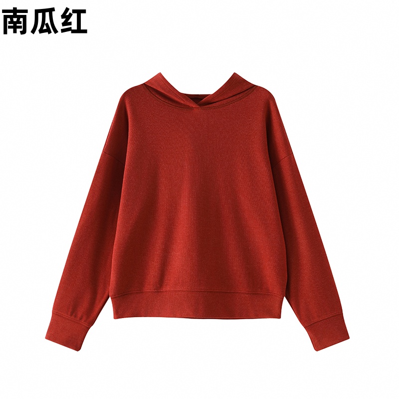 【主播推荐】女士秋冬休闲宽松华绒连帽卫衣A338