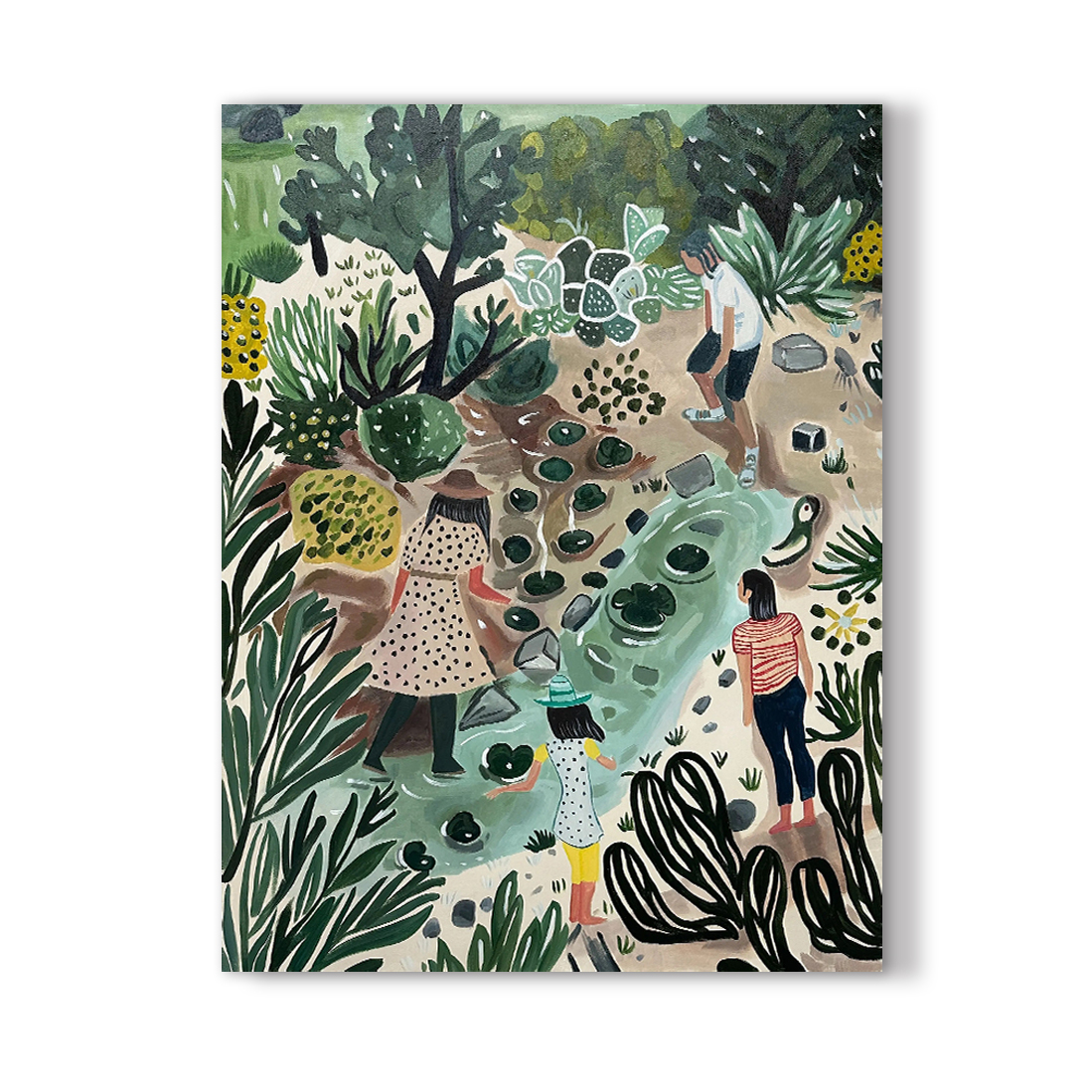 【溪戏】 ”90*120“ 家居挂画