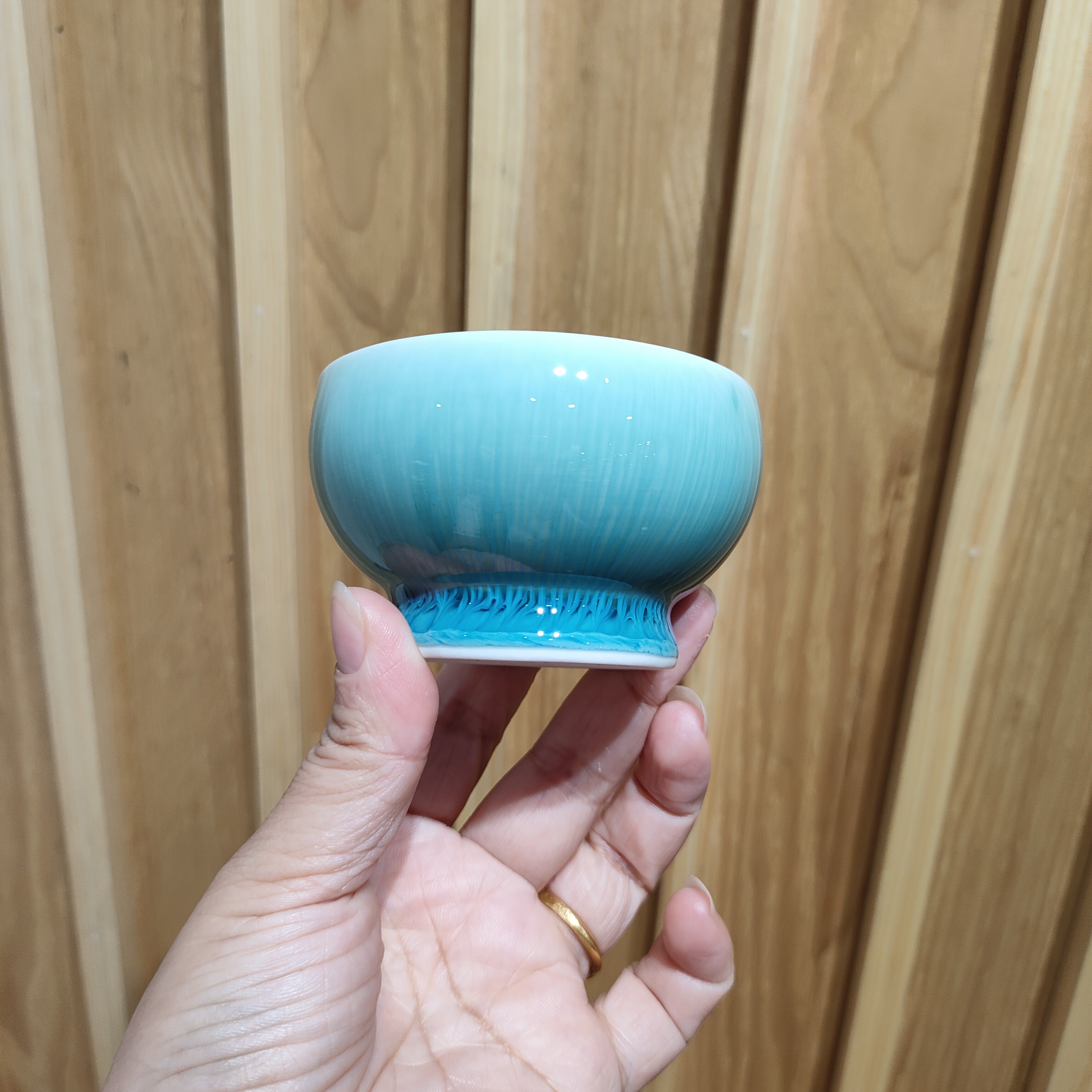 天目釉建盏功夫茶具品茗杯陶瓷茶杯主人杯