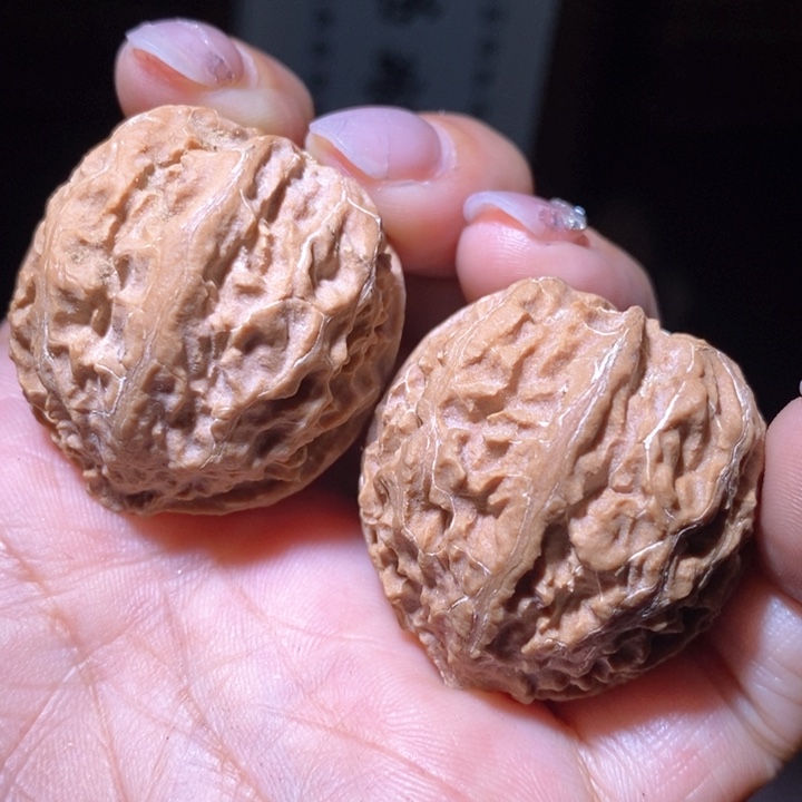 文玩核桃把件东北野生楸子小美109