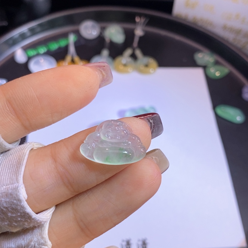 【闪购商品】翡翠未镶嵌挂件佛公