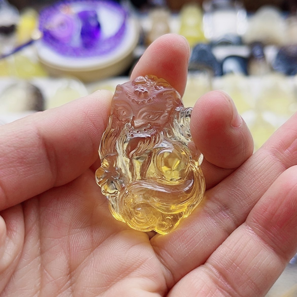 【闪购商品】水晶九尾狐未镶嵌