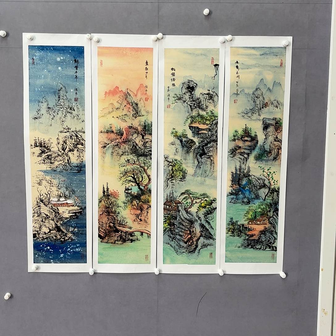 国画亲笔手绘原创