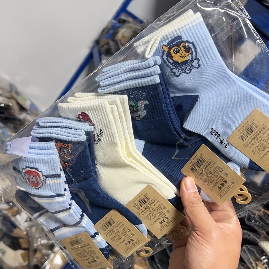 4-6岁7289款，10双袜子，汪汪