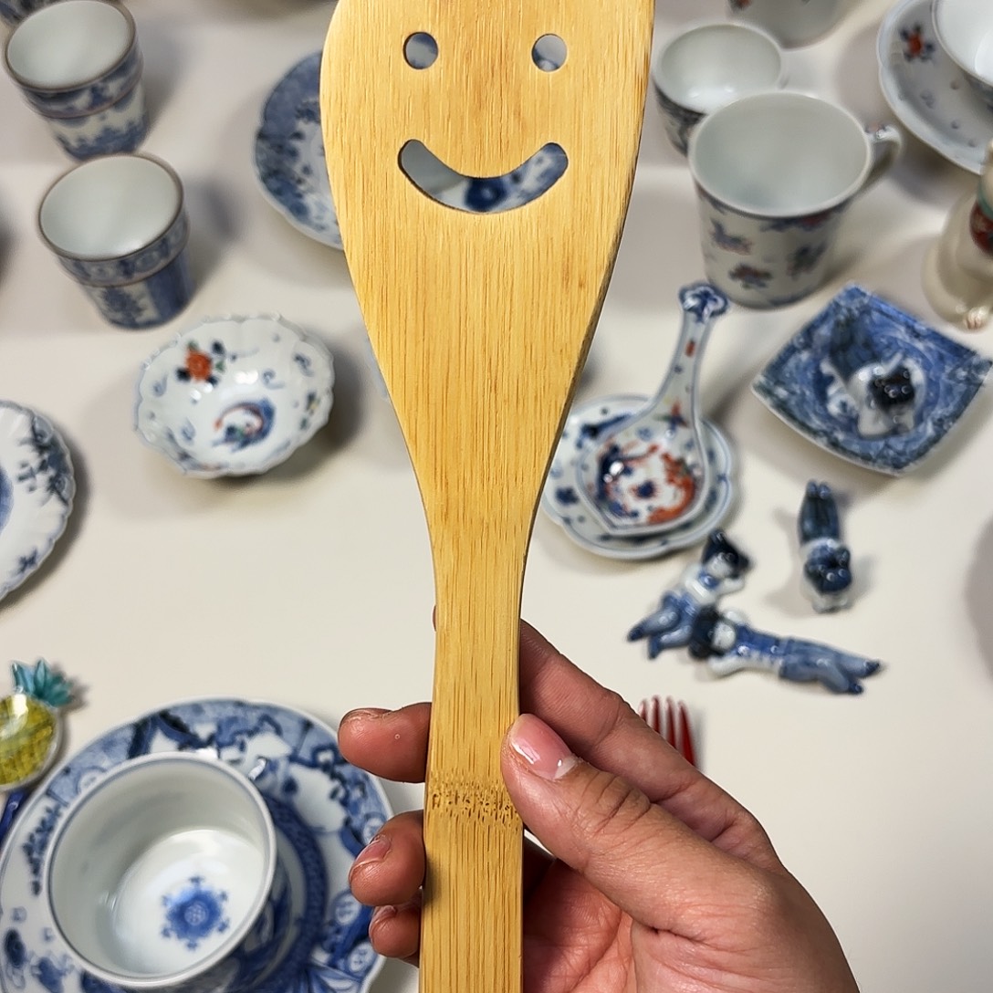 瓷天然木      饭铲