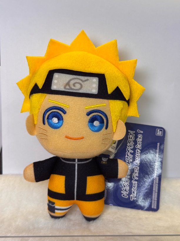 二次元经典玩偶火影忍者疾风传漩涡鸣人努努15cm眼睛厂正版原包装