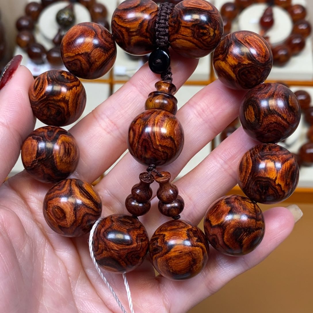 黄花梨/降香黄檀手串/手链海南黄花梨2