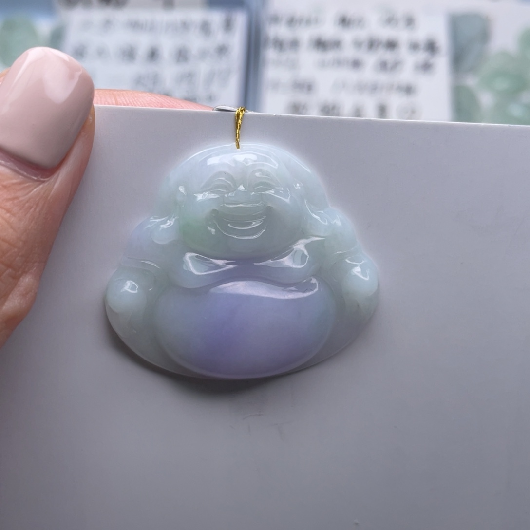 颈饰未镶嵌翡翠佛公