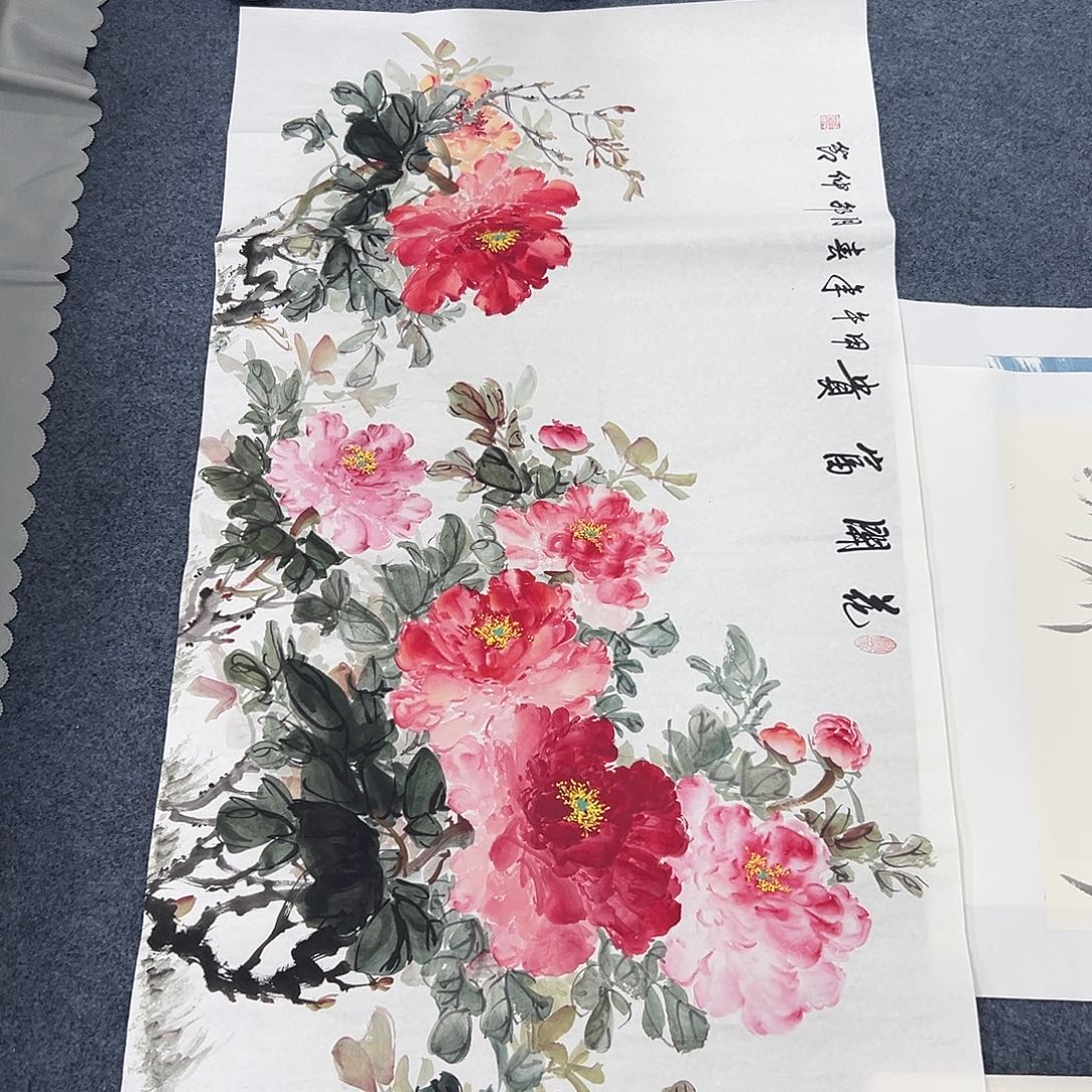 国画国画作品纯手绘作品