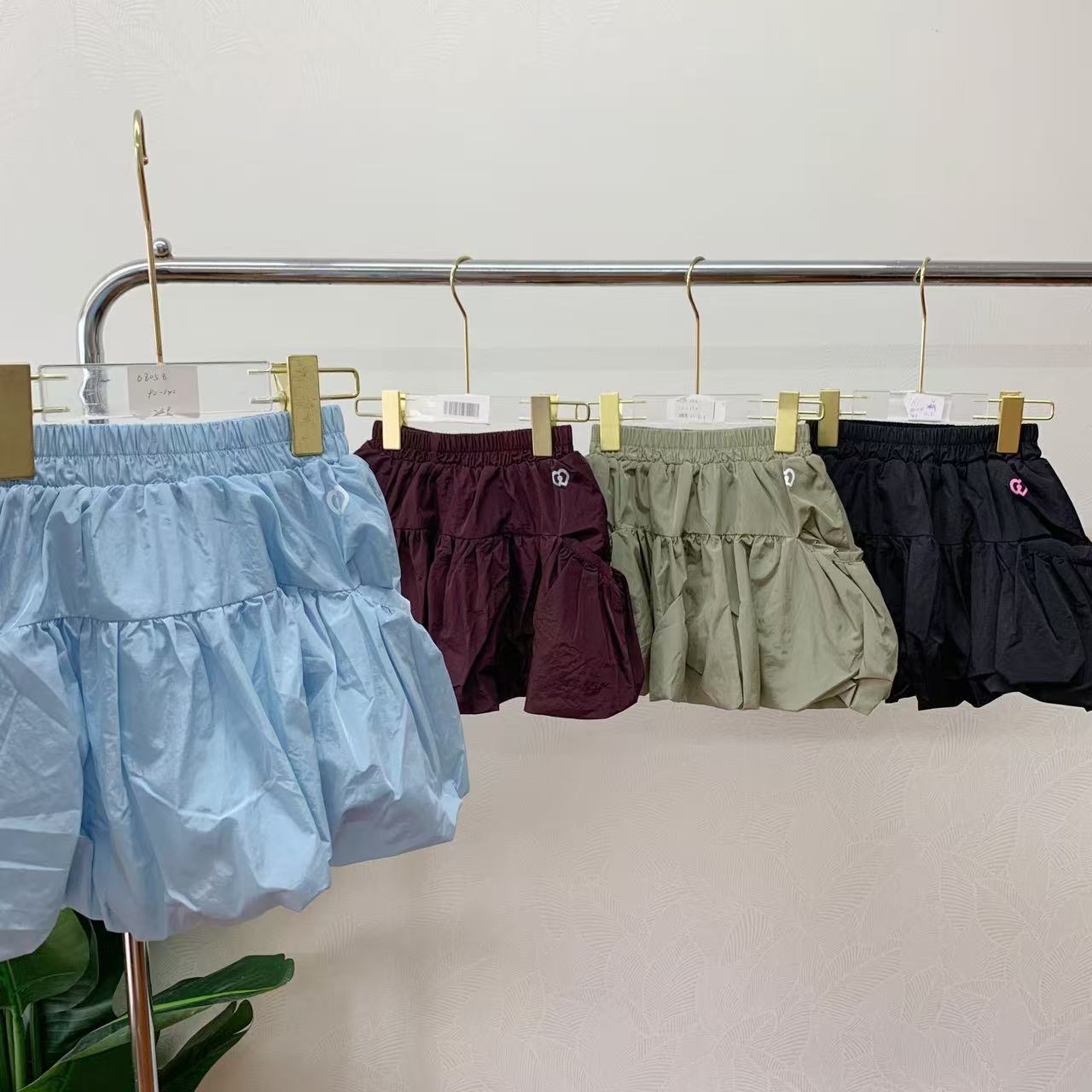 【泽西风穿搭】儿童25年春夏新品舒适速干花苞裙内置打底裤