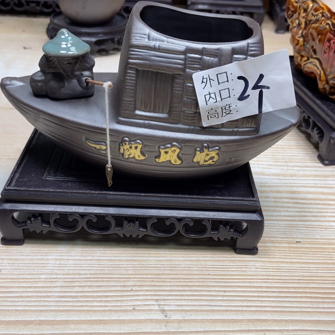 瓷片陶瓷花盆陶瓷艺术