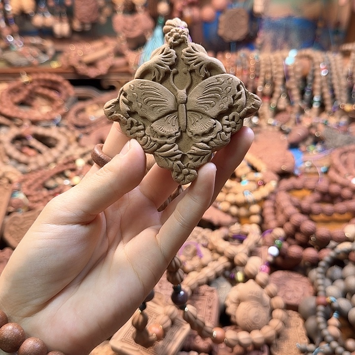 菩***J唐宫旧梦香方蝶恋花香牌