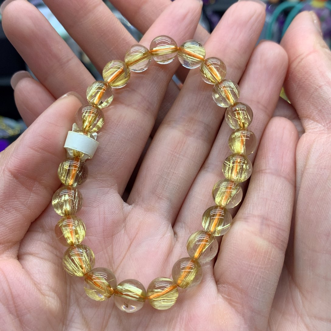 水晶手串未镶嵌未**期手串