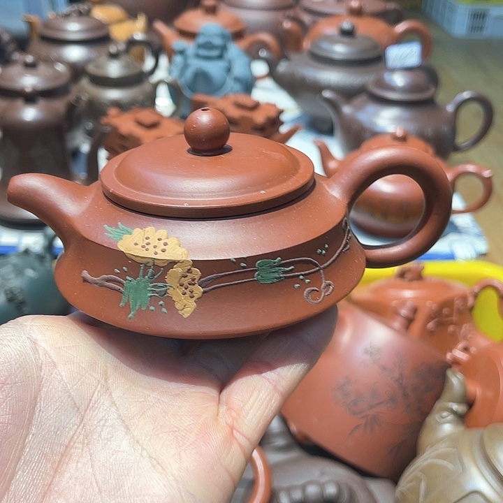 紫砂茶壶130cc宜兴紫砂壶