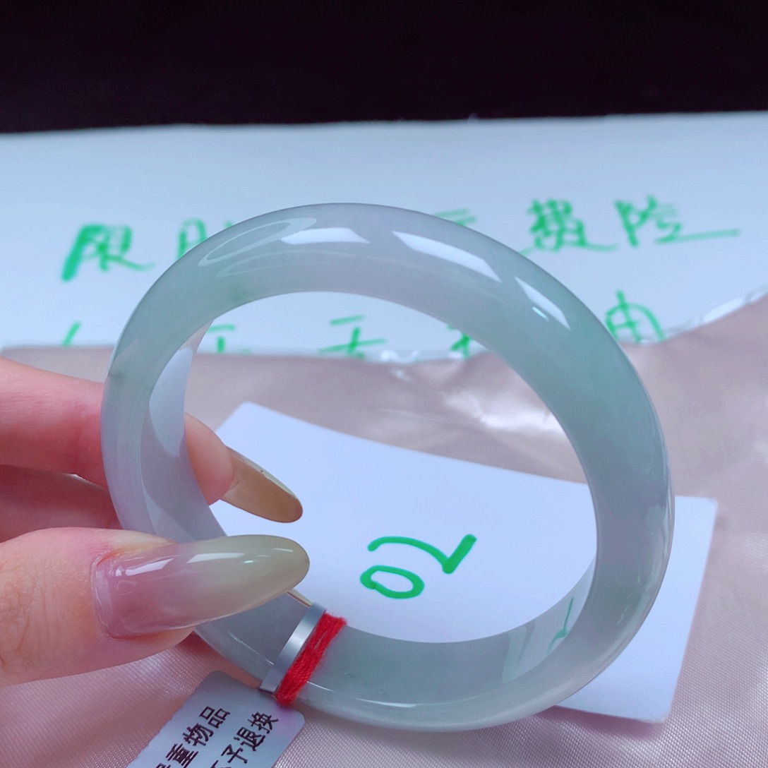 未镶嵌手镯翡翠天然缅甸翡翠A货手镯 02号