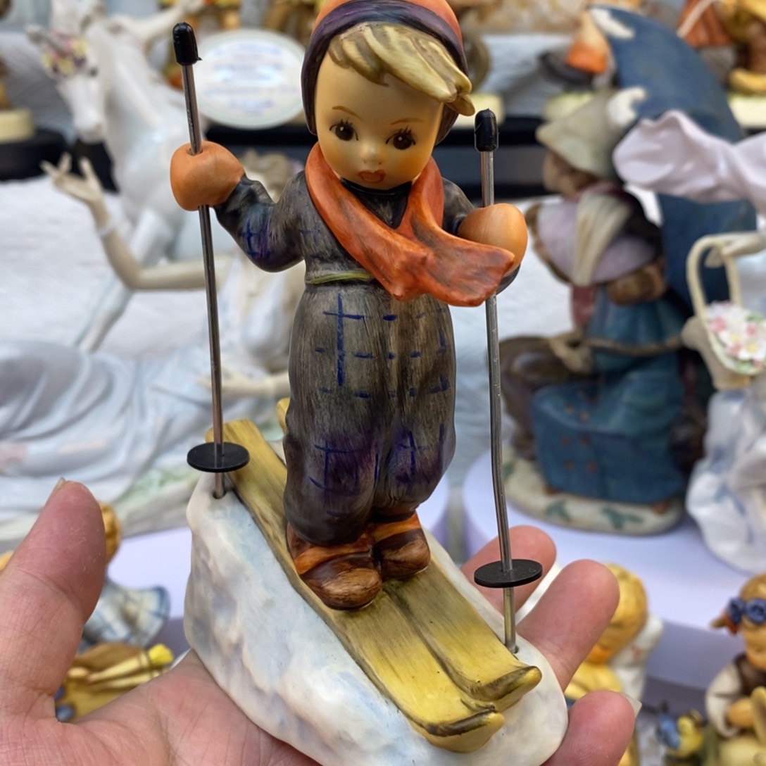 瓷片欧美中古美物摆件