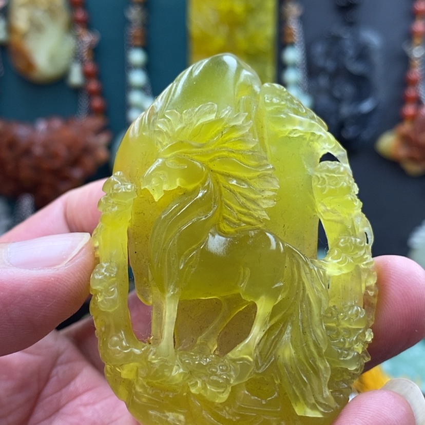 【闪购商品】未镶嵌岫玉吊坠