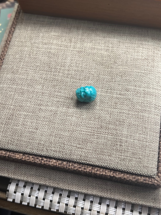 原矿雕刻件吊坠天地孔