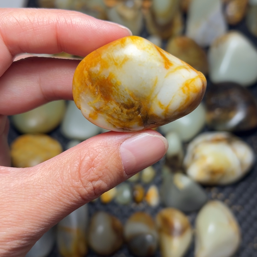 和田玉未镶嵌挂件11