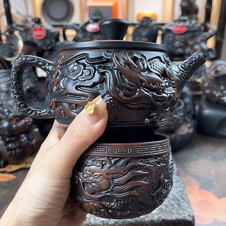 壶云南建水建水紫陶壶