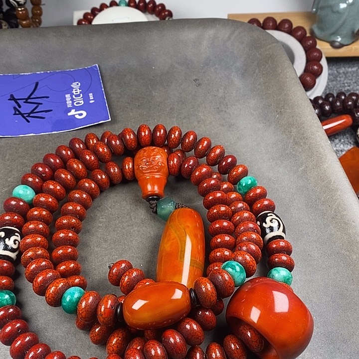 星月菩提吊坠自****笑菩提