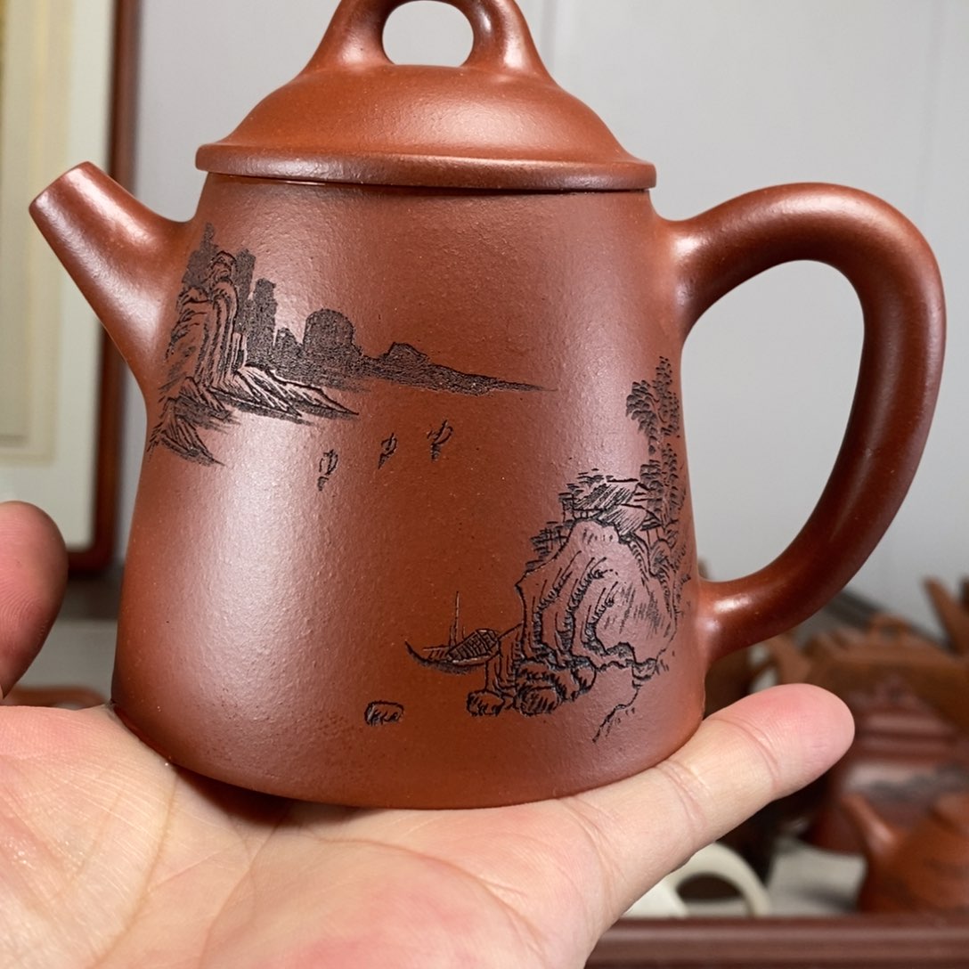 茶壶紫砂原矿泥料传统工艺制作