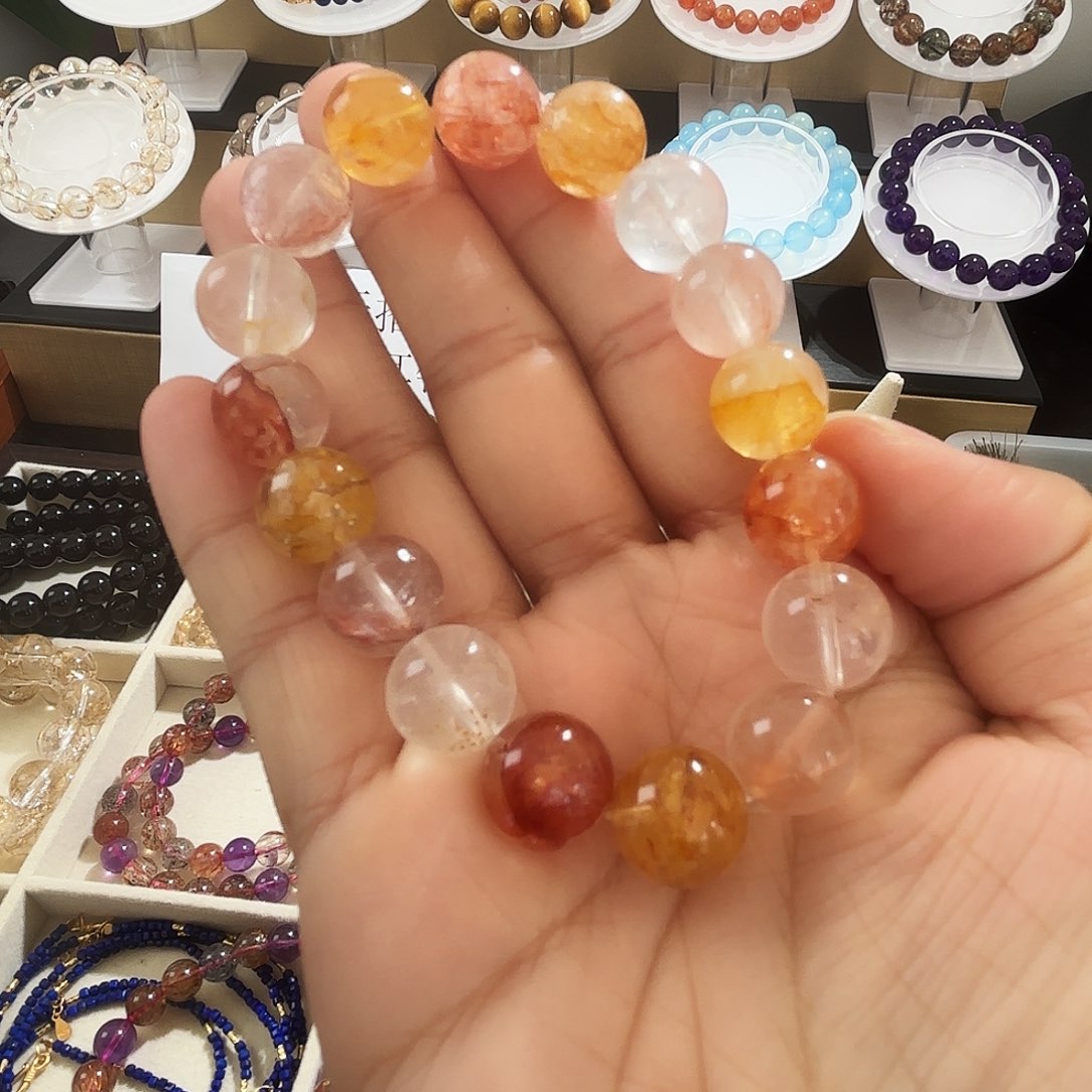 未镶嵌手链水晶手串