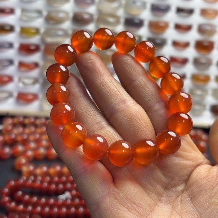 玛瑙/玉髓未镶嵌手链