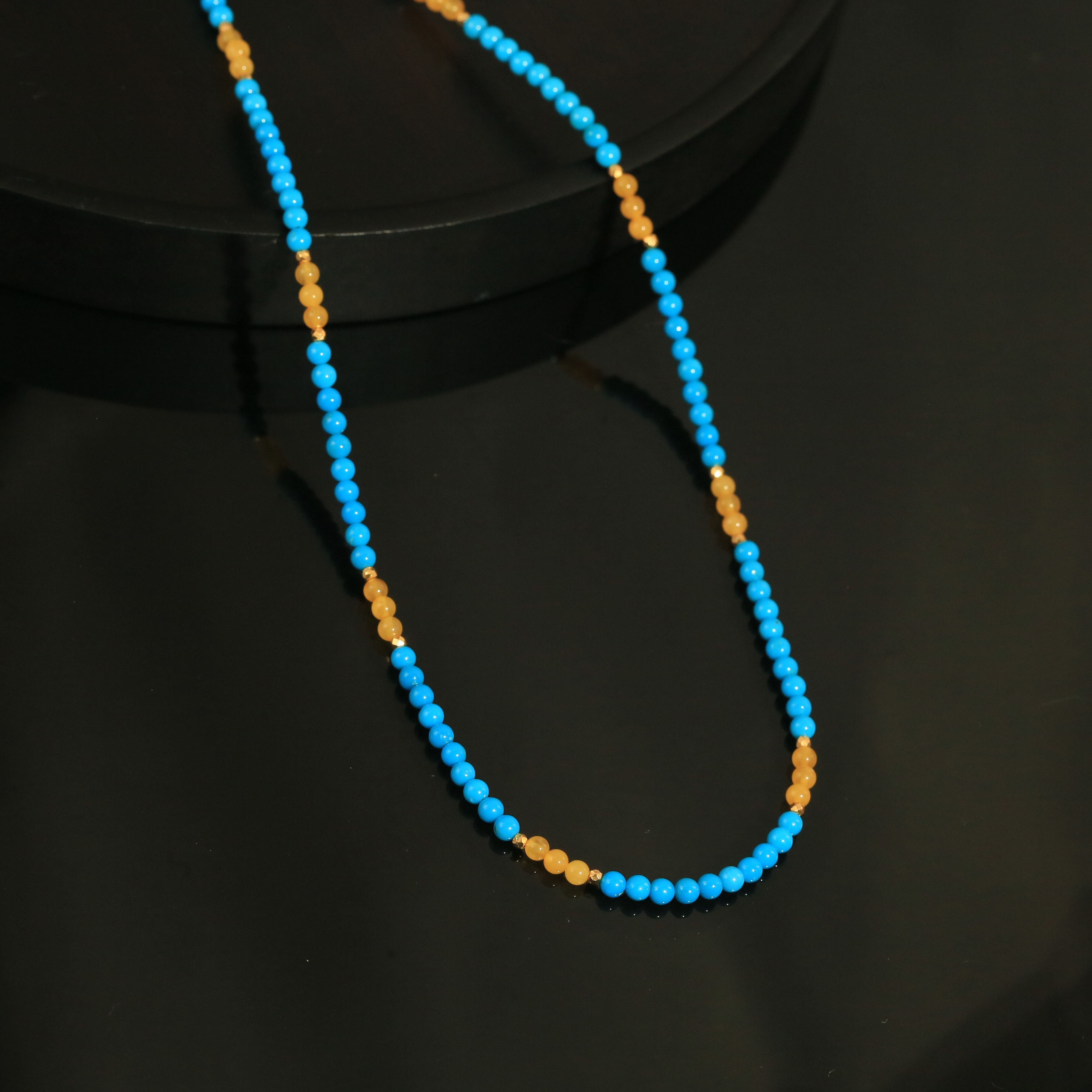 【娇娇专属】绿松石蜜蜡项链 XZ0708BZ