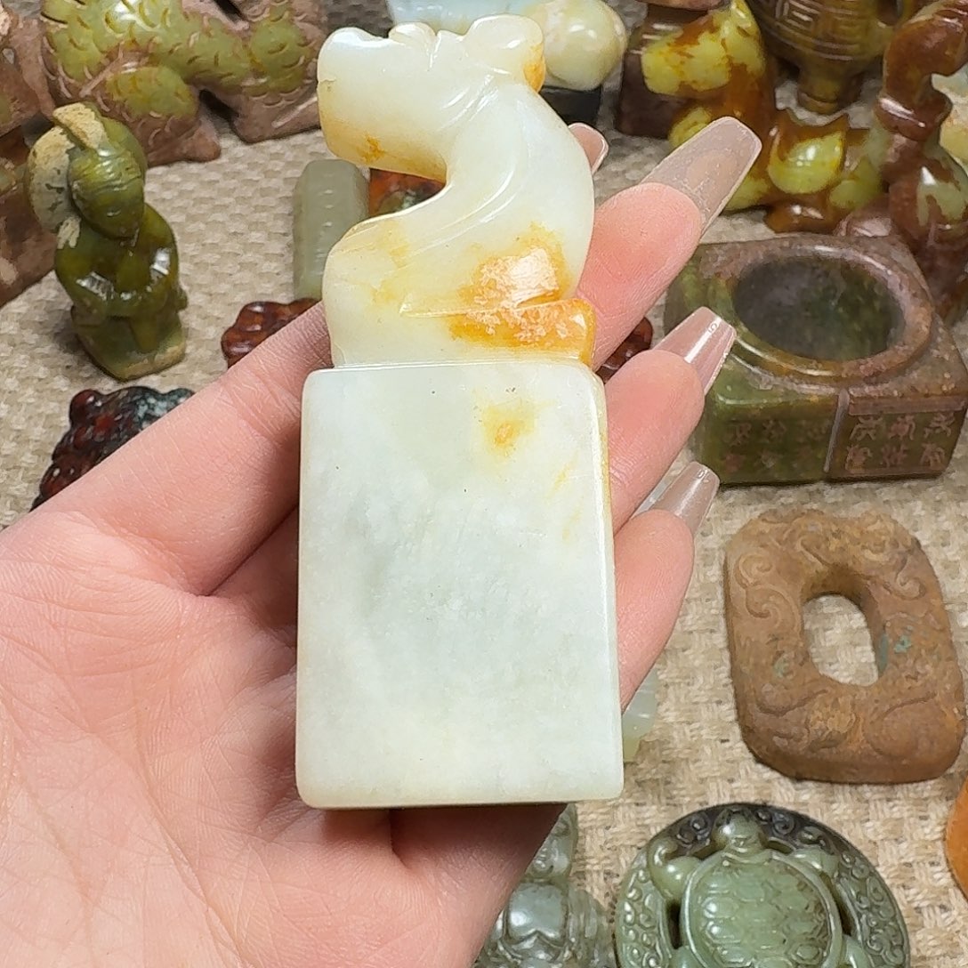 白玉菩提吊坠挂件